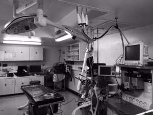 An Operating Room on the Ship