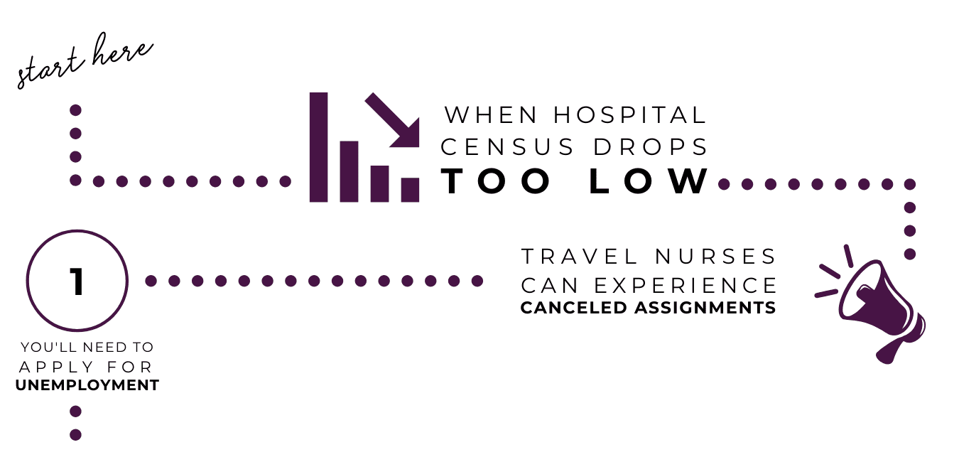 hospital census graphic